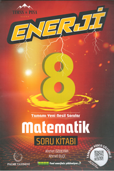 8. Sınıf Enerji Matematik Soru Kitabı kapak görseli